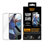 PanzerGlass Ultra Wide Fit iPhone 18 Pro Max glazen screenprotector fastfit