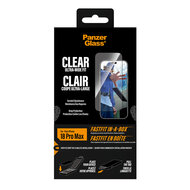 PanzerGlass Ultra Wide Fit iPhone 18 Pro Max glazen screenprotector fastfit