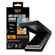 PanzerGlass Anti Reflectie Armor iPhone 18 Pro glazen screenprotector fastfit