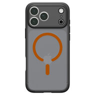 Spigen Ultra Hybrid MagSafe iPhone 18 Pro hoesje frost zwart / oranje