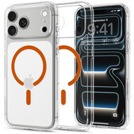 Spigen Ultra Hybrid MagSafe iPhone 18 Pro hoesje oranje