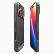 Spigen Rugged Armor MagSafe iPhone 18 Pro hoesje grijs 