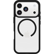 OtterBox React MagSafe iPhone 17 Pro hoesje zwart / doorzichtig