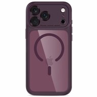 TechProtection Peak CC MagSafe iPhone 18 Pro Max case dark cherry