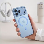 TechProtection Zero MagSafe iPhone 18 Pro hoesje lichtblauw