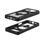 UAG Plasma XTE 360 MagSafe iPhone 18 Pro hoesje zwart doorzichtig