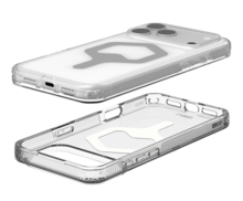 UAG Plyo MagSafe iPhone 18 Pro hoesje ice zilver