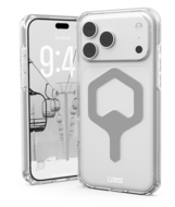 UAG Plyo MagSafe iPhone 18 Pro hoesje ice zilver