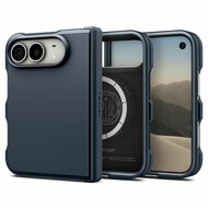 Spigen Tough Armor Pro MagSafe iPhone&nbsp;Duo hoesje metal slate