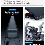 Spigen Tough Armor Pro MagSafe iPhone&nbsp;Duo hoesje metal slate