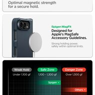 Spigen Tough Armor Pro MagSafe iPhone&nbsp;Duo hoesje metal slate