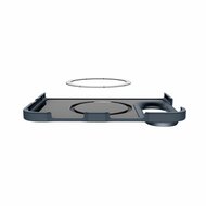 Spigen Tough Armor Pro MagSafe iPhone&nbsp;Duo hoesje metal slate