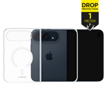 Mobilize Naked Protection MagSafe iPhone Duo hoesje doorzichtig