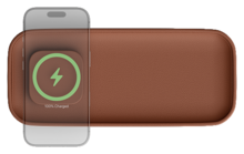 Twelve South Valet draadloze oplader small bruin