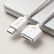 TechProtection UltraBoost MagSafe 3 Macbook kabel 300 cm wit