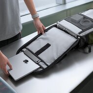 TechProtection Defender Travel Laptop Cabin Backpack 24L 40 x 30 x 20 cm grun