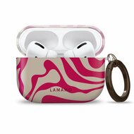 TechProtection Design AirPods Pro 3 hoesje flamingo