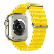 TechProtection Oceaan Apple Watch Ultra 49 / 46 / 45 / 44 mm bandje geel