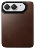 Nomad Mag Leather Back iPhone Duo hoesje bruin