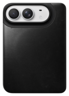 Nomad Mag Leather Back iPhone Duo hoesje zwart
