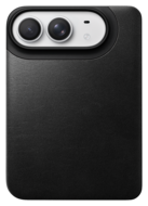 Nomad Mag Leather Back iPhone Duo hoesje zwart