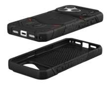 UAG Monarch Pro MagSafe iPhone 18 Pro hoesje kevlar zwart