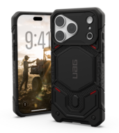 UAG Monarch Pro MagSafe iPhone 18 Pro hoesje kevlar zwart