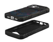 UAG Monarch Pro MagSafe iPhone 18 Pro hoesje kevlar blauw
