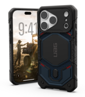 UAG Monarch Pro MagSafe iPhone 18 Pro hoesje kevlar blauw