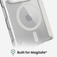 Speck Presidio Perfect MagSafe iPhone Duo hoesje transparant