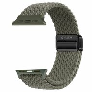 TechProtection Nylon Plus Apple Watch 49 / 46 / 45 / 44 mm bandje groen