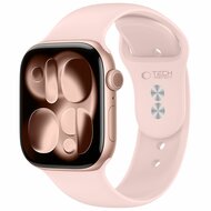 TechProtection Silicone Apple Watch 42 / 41 / 40 mm bandje roze