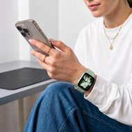TechProtection Silicone Apple Watch 42 / 41 / 40 mm strap pistachio