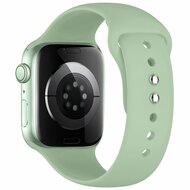 TechProtection Silicone Apple Watch 42 / 41 / 40 mm strap pistachio