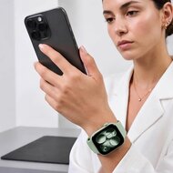 TechProtection Silicone Apple Watch 42 / 41 / 40 mm strap pistachio