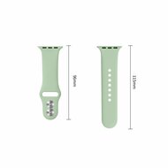 TechProtection Silicone Apple Watch 42 / 41 / 40 mm strap pistachio