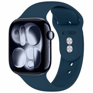 TechProtection Silicone Apple Watch 42 / 41 / 40 mm bandje navy
