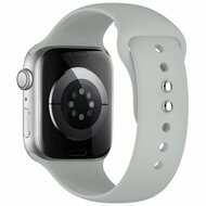 TechProtection Silicone Apple Watch 42 / 41 / 40 mm bandje grijs