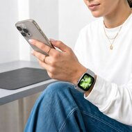 TechProtection Silicone Apple Watch 42 / 41 / 40 / 38 mm Armband grau