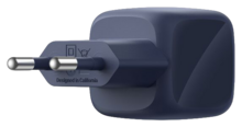 Belkin BoostCharge 30 watt USB-C oplader met gevlochten USB C kabel indigo