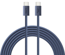 Belkin BoostCharge 30 watt USB-C oplader met gevlochten USB C kabel indigo