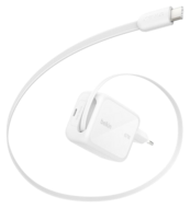 Belkin UltraCharge GaN wandlader 67 watt met uittrekbare kabel