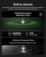 Belkin Titan SmartShield Pro Reflectiewerende iPhone 18 Pro / iPhone 17 Pro screenprotector