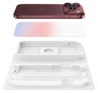 Belkin Titan SmartShield Pro Blauw naar Rood iPhone 18 Pro Max / iPhone 17 Pro Max screenprotector