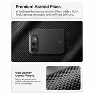 Spigen AirSkin Aramid MagSafe iPhone Duo&nbsp;hoesje zwart