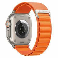 TechProtection Alpine Pro Apple Watch Ultra 49 / 46 / 45  mm bandje oranje