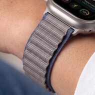 TechProtection Alpine Pro Apple Watch Ultra 49 / 46 / 45  mm bandje navy / grijs