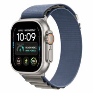 TechProtection Alpine Pro Apple Watch Ultra 49 / 46 / 45  mm bandje navy / grijs