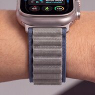 TechProtection Alpine Pro Apple Watch Ultra 49 / 46 / 45  mm bandje navy / grijs