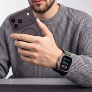 TechProtection Alpine Pro Apple Watch Ultra 49 / 46 / 45  mm bandje zwart / groen